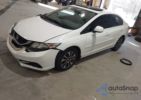 2013 Honda Civic Ex from USA, damaged, VIN 19XFB2F80DE077073
